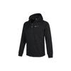 Fleece-Lined Warm Training Hooded Jacket With Logo Men Outerwear Black DD2125-010