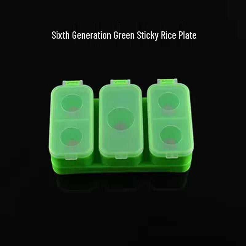 Fishing Stick Powder Plate & Dip Bait Set for Wild Rice Fishing