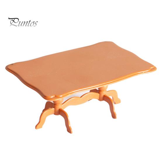 Кукольный домик Мини-Симпатичная пластиковая модель мебели Миниатюрный стол-стул Набор домашнего декора