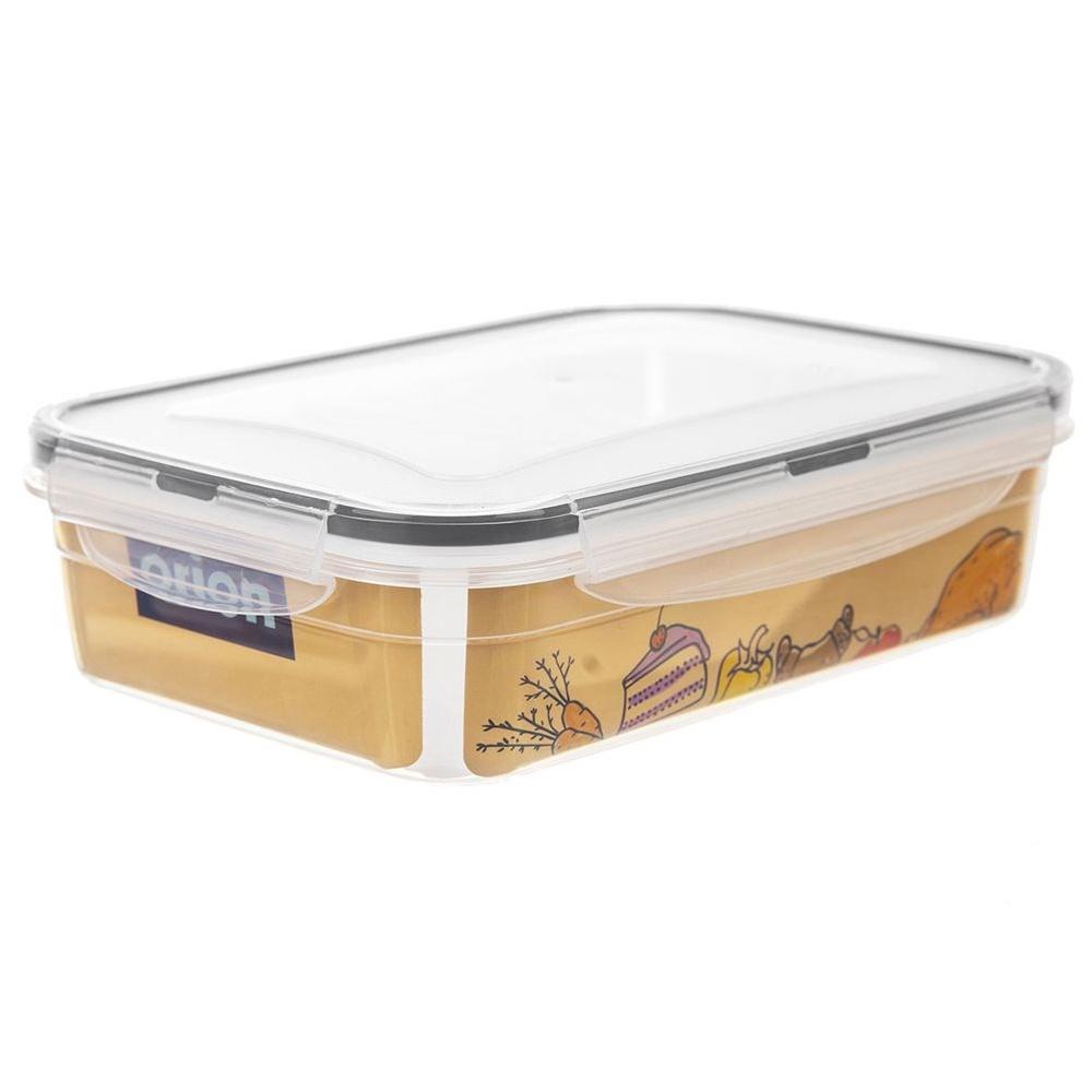 Divided Food Container with Inserts 1L