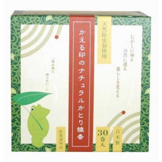 Натуральные благовонные палочки Frog Brand, 30 рулонов x 3 коробки