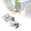 Sewing Machine Presser Foot Adjustable Bias Binder Foot Binding Sewing Foot for Low Shank Snap-on Feet Sewing Machines