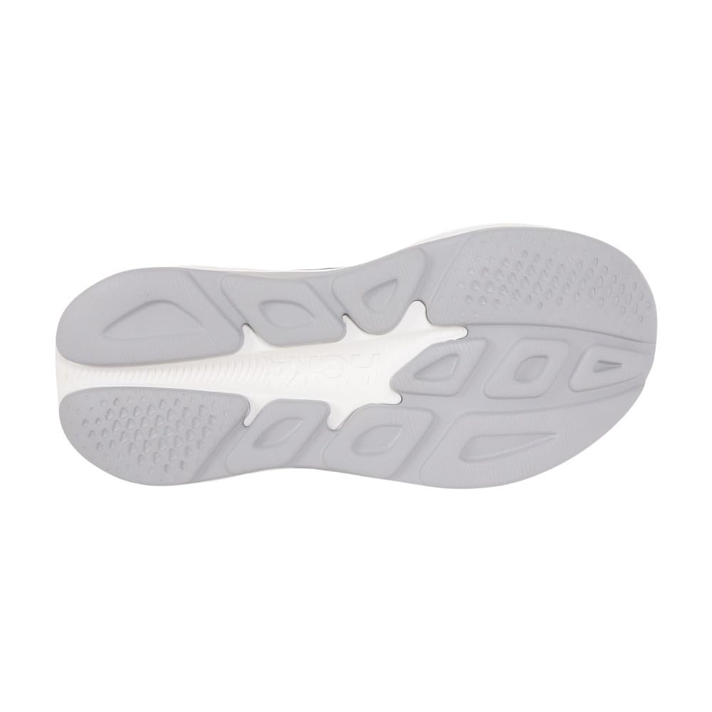 HOKA Rincon 4 Wide Running Size Black and Shoes, Women's, 23.5, White, 1155133-BWHT