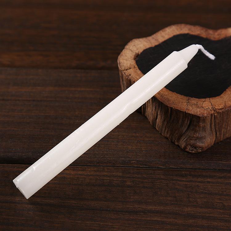 Красные и белые свечи для бытового освещения Восковые свечи для ежедневного использования Обычные свечи без романтики Свадебные Длинные столбовые Аварийный воск