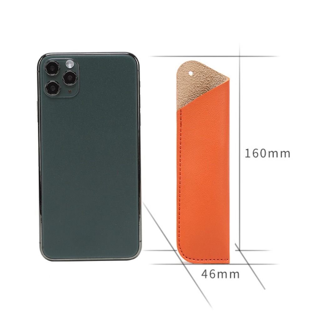 Holder Leather Pen Bag Handmade Pen Sleeve Pouch Pen Protection Cover Pen Protective Bag Scrapbook