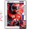 5D DIY Diamond Painting F1 Racing Driver Cross Stitch Diamond Art Embroidery  Mosaic Home Deco