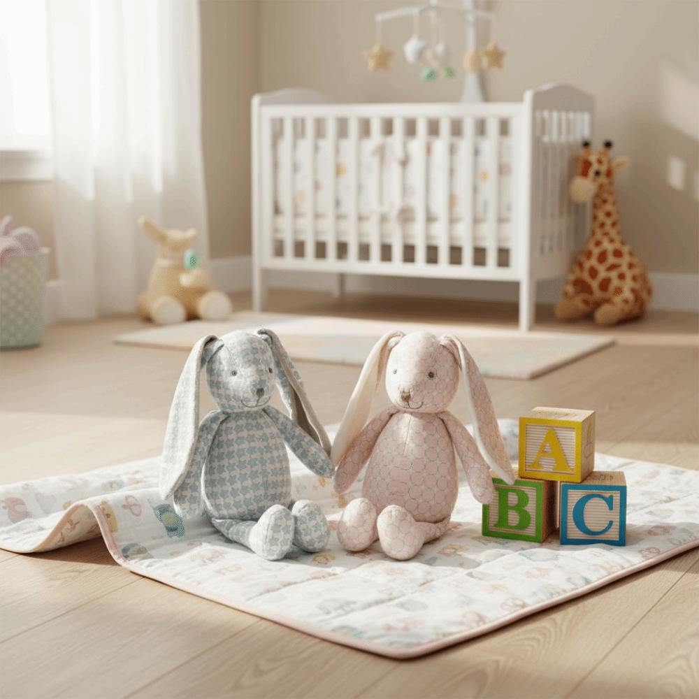 30cm Size Cartoon Rabbit Plush Toys Soft Plush Appease Sleeping Toys Kids Gifts