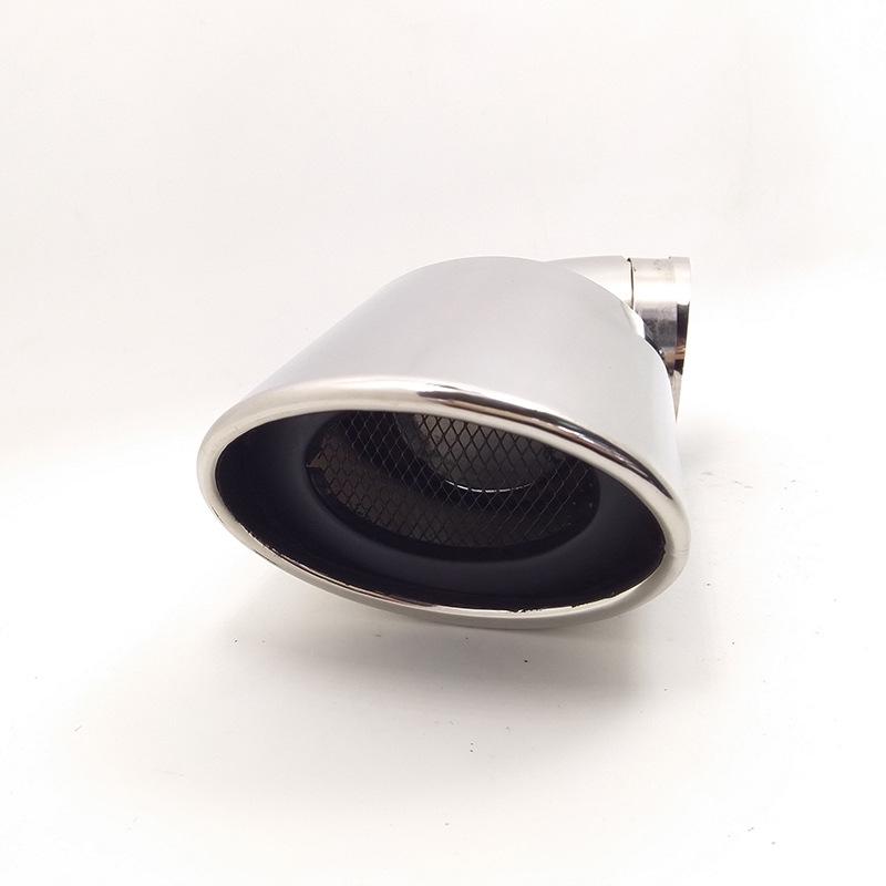 Серебристая декоративная выхлопная труба для Nissan Qashqai