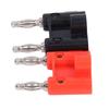 5 Set Copper ABS Dual Banana Plug 32A 1000V Banana Socket Speaker Banana Plug  Electronic Equipment