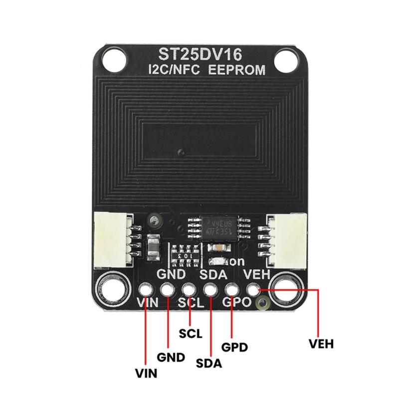 ST25DV16K I2C Dynamic Module Module Wireless Configuration Data Transmission for Developer Project