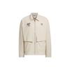 Originals X Changchangxiong Collaboration Nagaba Sportswear Ss23 Flap Pocket Logo Zipper Collar Jacket Men Jacket Beige IS0643