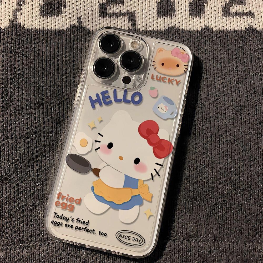 Чехол для мобильного телефона Hello Kitty со всех сторон для Apple 13Pro/14/15PROMAX/16Pro/15/13/12 xr