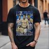 Графическая футболка Ислама Махачева UFC Винтажная Унисекс Хлопковая футболка Унисекс