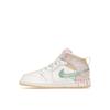 Детские кроссовки Air Jordan 1 Mid SE PS Ice Cream White Arctic-Punch Pale-Vanilla DD1667-100