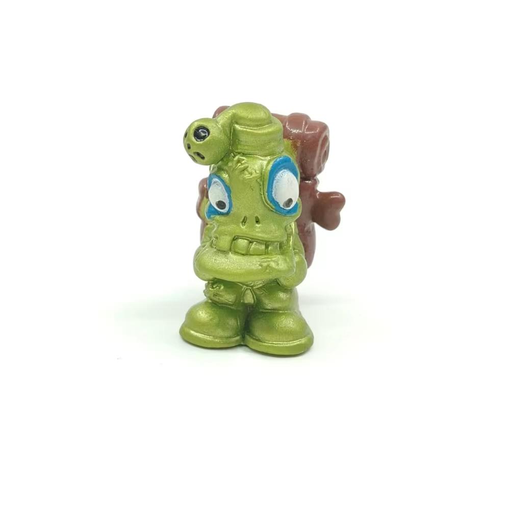 Original Zomlings ULTRA Rare GOLD Silver Superzings Styles PVC Action Figures Limited Collection Spanish Toy Boys Birthday Gift