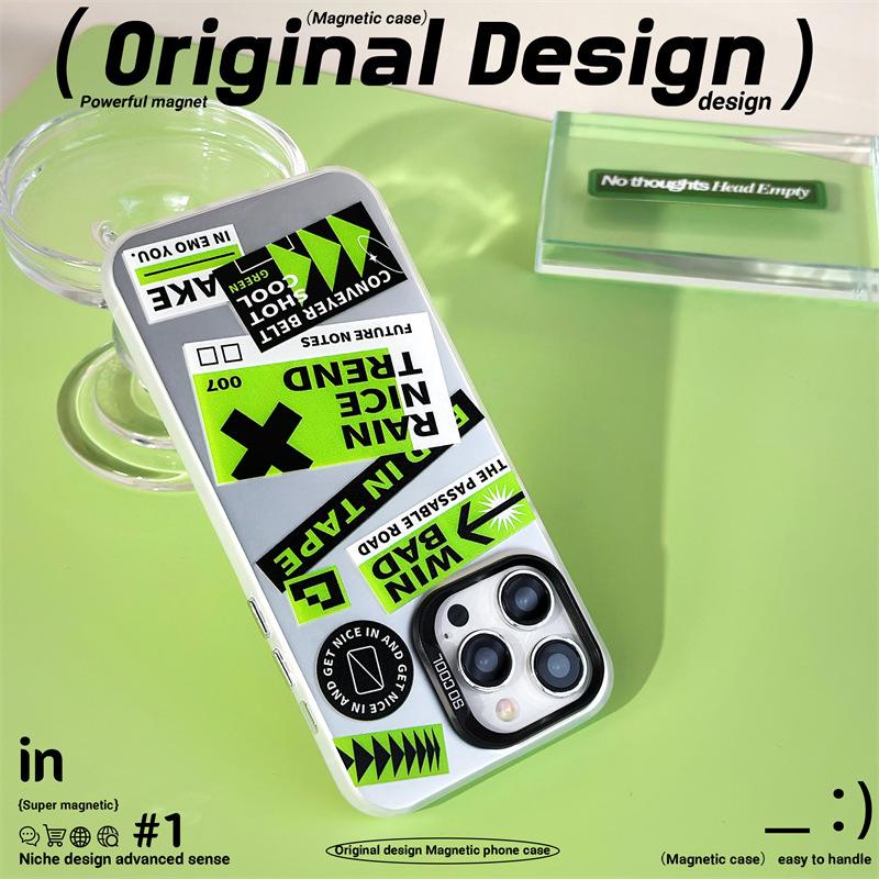 Чехол Zhitai Magnetic Frosted Laser для iPhone 15 Pro/14/13 и Huawei Mate 60 Pro