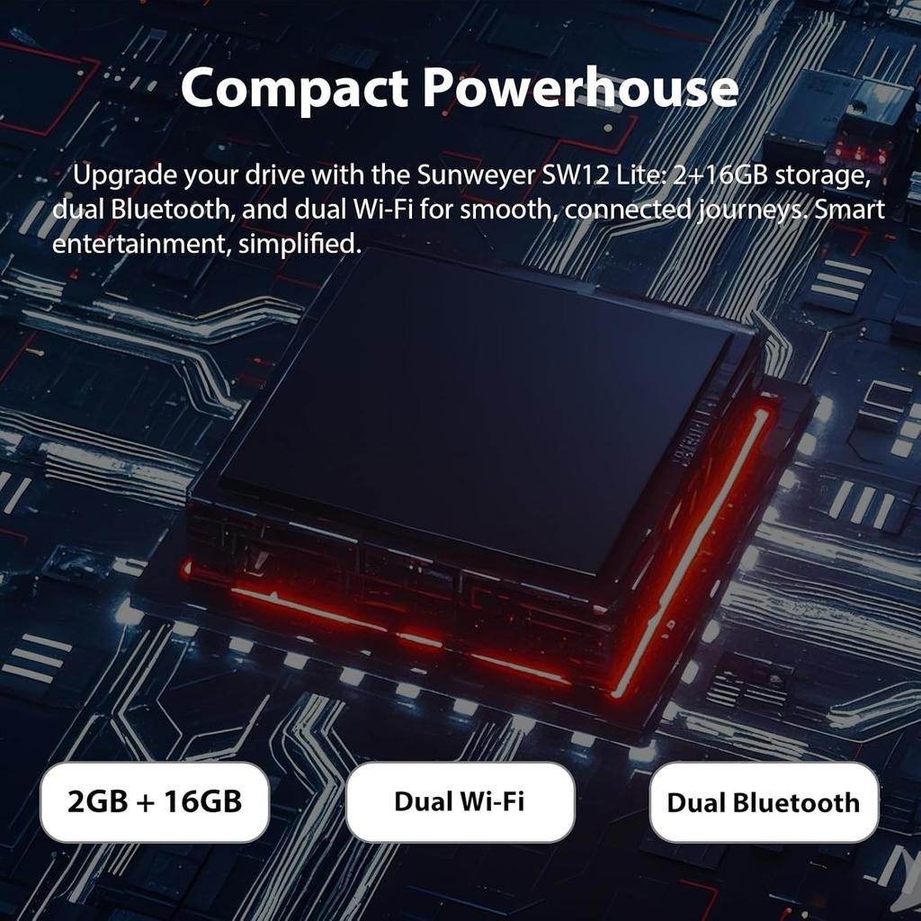 Беспроводной адаптер CarPlay Автомобильное устройство для потоковой передачи данных Ai Box Поддержка Netflix, YouTube, Hulu, Disney+, Беспроводной адаптер Android Auto со светодиодной подсветкой,