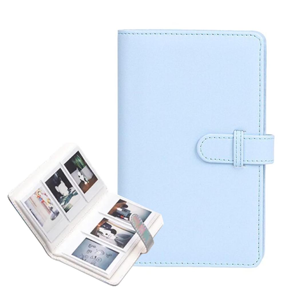 TOMMYFIELD Instax Album Instax Book Photo Instax Photo Storage 108 Sheets (Blue)