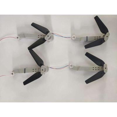 4шт E88 PRO RC Quadcopter Запасные части оси рычагов с двигателем и пропеллером