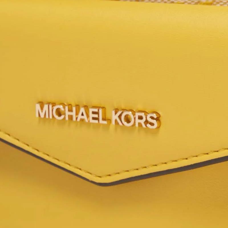 Michael Kors Модная универсальная сумка для камеры Maisie для ежедневных поездок с держателем для карт 2 в 1 Женская сумка через плечо 35T4G5MC1J-705