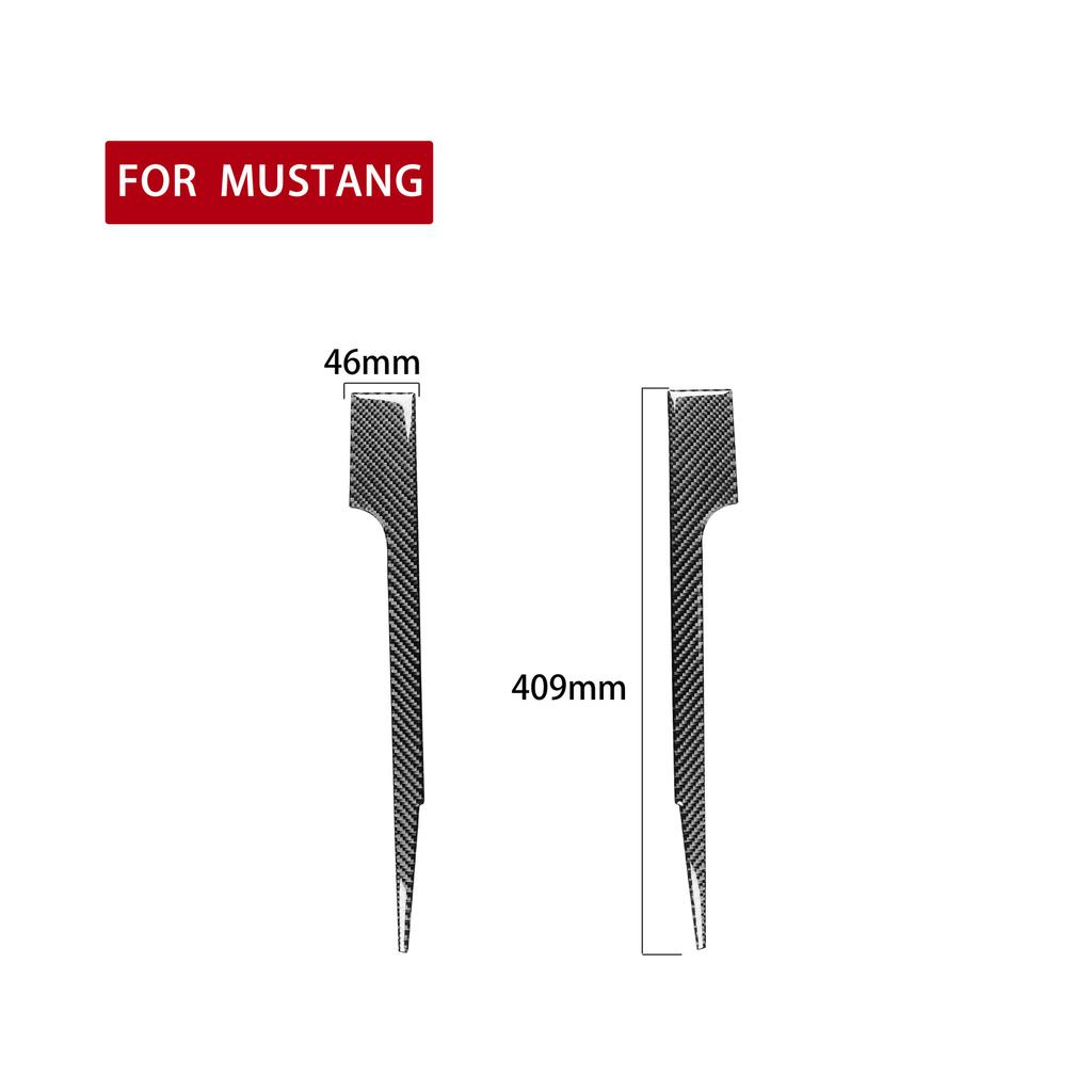 Углеродное волокно для Ford Mustang 2005-2009, автомобильный центр управления, CD, декоративная панель, наклейка, автомобильные аксессуары для дома, отделка