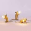 Mouse Table Lamp Nordic Animal Lamp Living Room Dining Room Bedroom Clothing Store Cartoon Resin Table Lamp