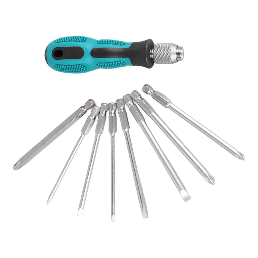 Набор отверток 9 шт. Многофункциональный набор бит для отверток для ремонта, бытовой инструмент для обслуживания