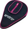 Andro Table Tennis Racket Case Basic SP Case II 412022 Navy X Pink