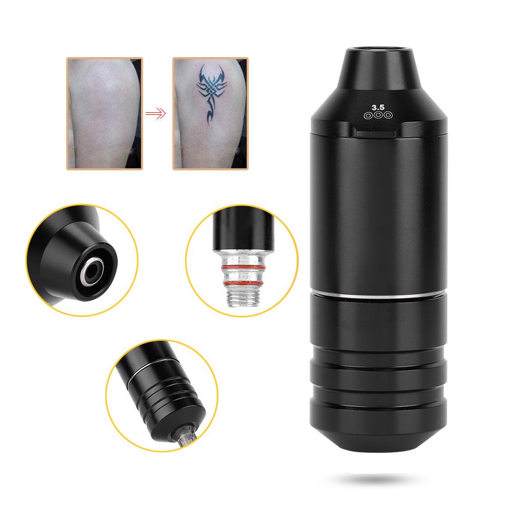 Профессиональная тату-ручка с роторным мотором, лайнером, шейдером, красителем, тату-пистолетом, машинка черного и серебристого цвета