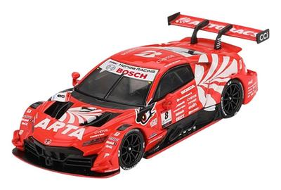 Sunrich MINI GT Scale Honda Type S GT500 Серия SUPER GT 2023 ARTA MUGEN ARTA Эксклюзив для Японии Готовая модель 1/64 NSX-GT #8 NSX-GT (Левый руль)