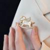 Изысканная Брошь-Качалка Единорог Животное Для Женской Одежды Пальто Украшения Аксессуары