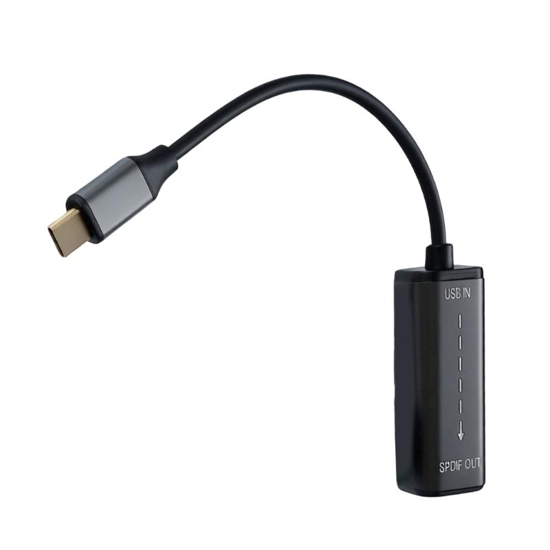 20 см USB или Type C Штекер на Оптический Гнездо SPDIF Конвертер Кабель Разъем Линия Для Цифрового Чистого Звука