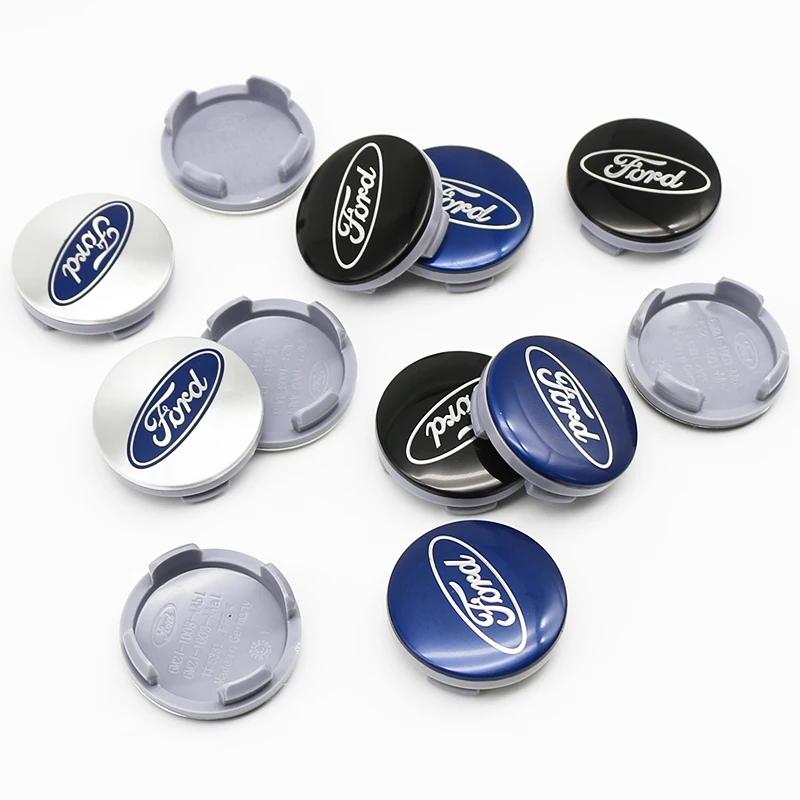 New 2026 Car Sticker 2025 Hot Ford 54mm Car Badge Original Wheel Center Cap Car Badge Wheel For Ford Focus MK2 Fiesta Mondeo She
