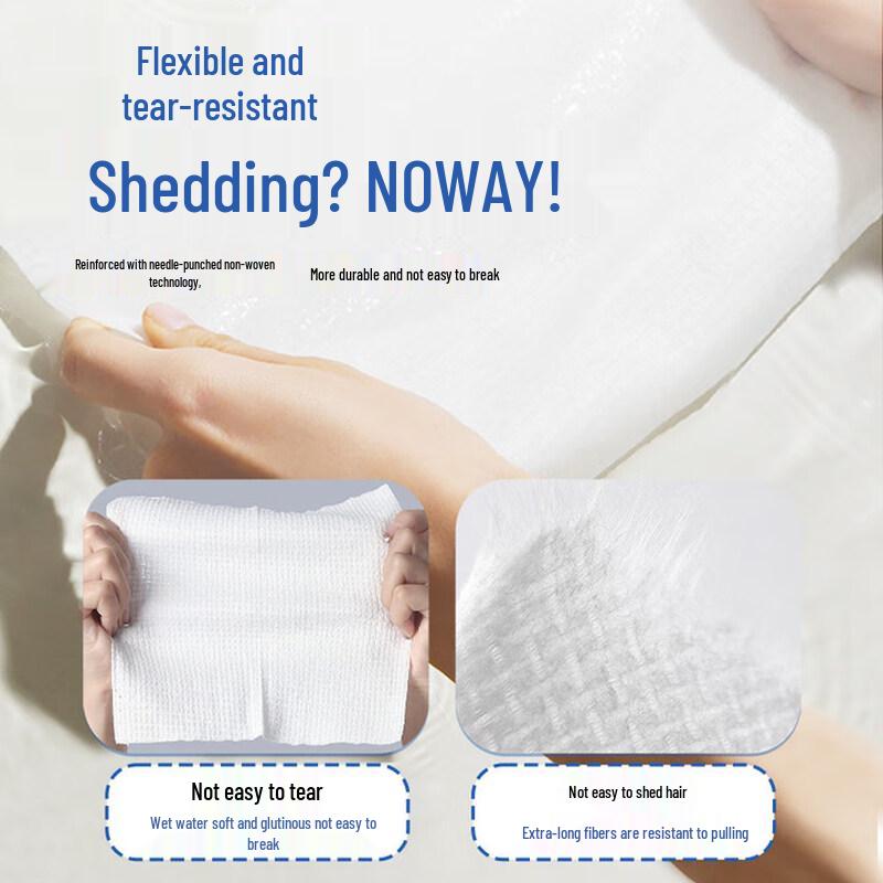 Bubandi Disposable Cloud-Soft Facial Towels