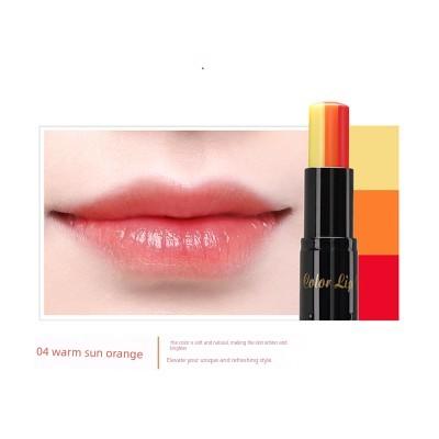 Lanser Flower Heart Light Color Lip Balm Lip Makeup Moisturizing and Protecting Lips Matte Lipstick Genuine Nude Makeup for Student Girls