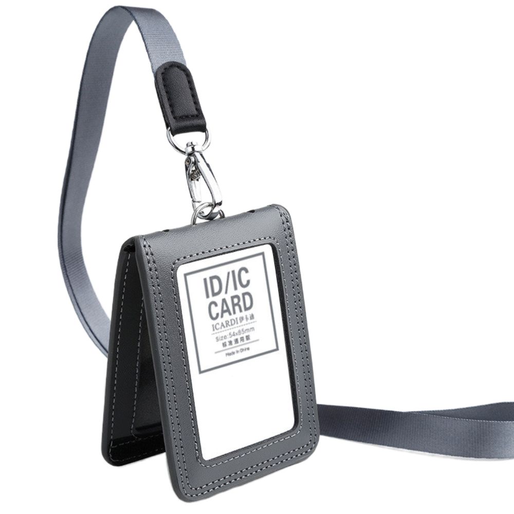 Держатель для бейджа врача из воловьей кожи, чехол для визитной карточки, держатель для удостоверения личности, полицейский репортер