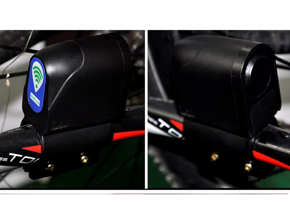 Умная ABS Велосипедная Противоугонная Сигнализация с Беспроводным Вибрационным Датчиком и Пультом Дистанционного Управления