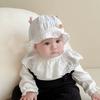 Cotton Baby Bucket Hats 0-6M Girl Boy Bonnet Cap Cute Baby Fisherman Cap  For Infant