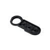 3 Button Black Remote Key Fob Rubber Pad For Fiat 500 Abarth Panda Punto Bravo