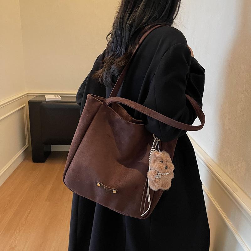 Large-capacity Bag Fashion Trendy Casual Texture Autumn New Shoulder Bag 2025 Personalized Women's Tote Bag