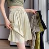 New Summer Thin Wide-leg Five-point Pants for Women with High Waist Drooping Loose Slimming Versatile Casual Shorts