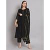 Women Designer Kurta Pant Dupatta Set Bollywood Top Tunic Kurti Salwar Suit 2375