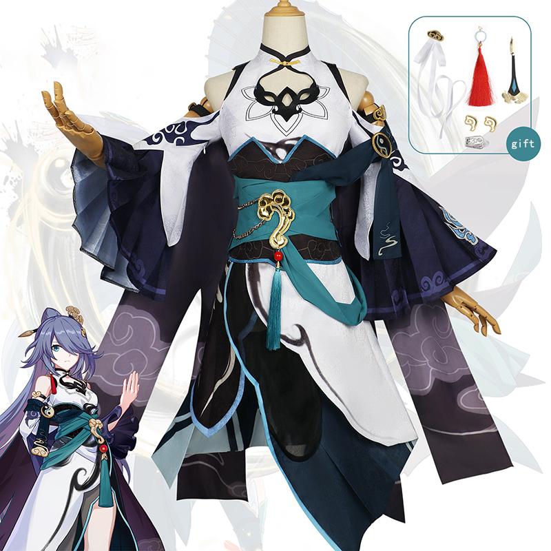 Ysir Fuka Yunmo's Loyalty Cos Honkai Impact 3 игровой костюм аниме косплей в национальном стиле