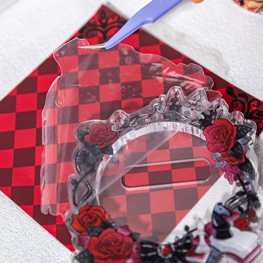 Прозрачный аниме бейджхолдер, протектор для бейджа, сумка для демонстрации бейджей, подвеска, аксессуары для ита-бэга