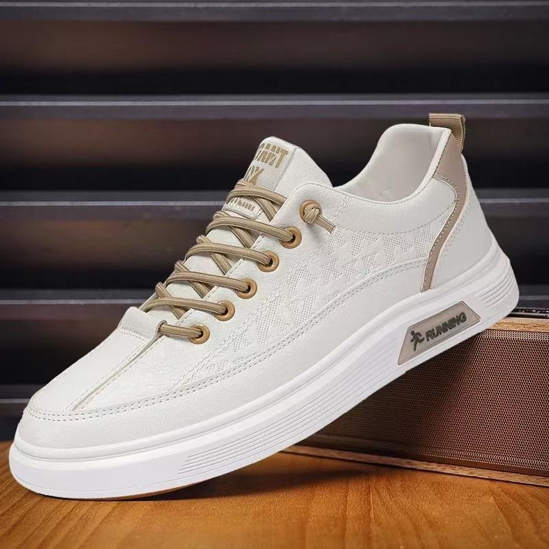 Модная повседневная обувь для мужчин Модные белые кроссовки на платформе Мужская уличная дышащая обувь для бега Легкая повседневная спортивная обувь Мужчина Новинка