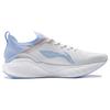 New LINING YueYing 3.0 Pro Running Shoes Men Low Top Standard White/Glacier Blue ARHU001-1