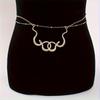 Gold Color Metal Chain Waist Chain Silver Bohemian Body Chain Vintage Metal Belt  Girls