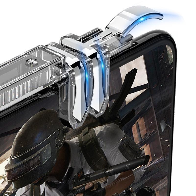 Игровой триггер для мобильного телефона Геймпад Кнопка Ручка Шутер Контроллер Клавиатуры Держатель для телефона