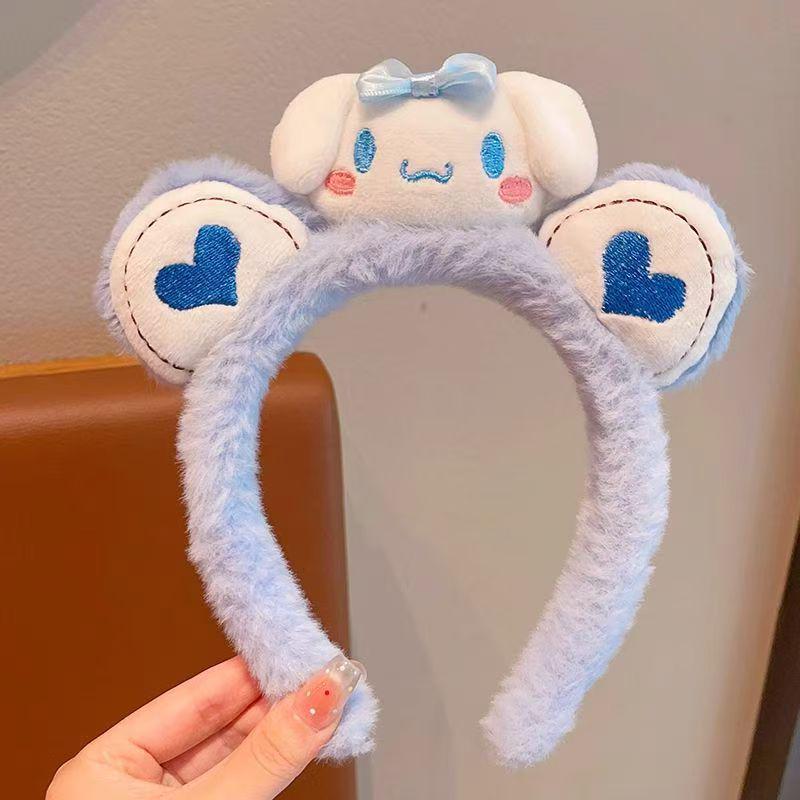 Cute Panda Plush Makeup Headband for Women – Cartoon Ear Design