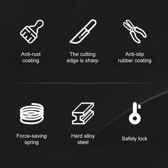 Стриппер для проводов с тестером напряжения Эргономичный Портативный Многофункциональный Инструмент для зачистки электрических проводов Высокой точности Компактный